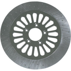 PartzBiz HD DS17101566 - Lyndall Ultra Light Ceramic Composite จานเบรกหลัง Millenium 20 Spoke Chrome Harley 00-13 รุ่น 11.8 Dia | NVLD-115RCM20C