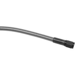 PartzBiz HD DS17411005 - Magnum Braided Black Pearl Universal 38" Brake Line AN-3 Fittings Ends | 4538 PartzBiz HD DS17411005 - Magnum Braided Black Pearl Universal 38" Brake Line AN-3 Fittings Ends | 4538