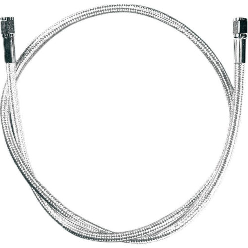 PartzBiz HD: 4410099-Magnum Braided Sterling Chromite II Universal 68" Brake Line AN-3 Fittings Ends | 3568 PartzBiz HD: 4410099-Magnum Braided Sterling Chromite II Universal 68" Brake Line AN-3 Fittings Ends | 3568
