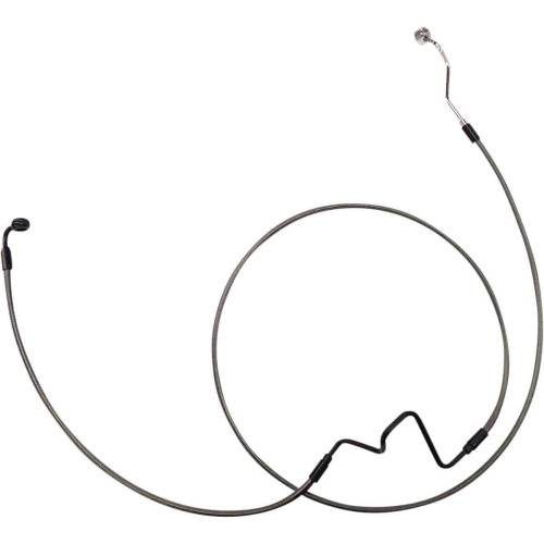 PartzBiz HD: 4410048-MAgnum Designer DOT +2" Extended ABS Touring Front Lower Dual Disc Brake Line Kit Sterling Chromite Harley Touring 14-Up PartzBiz HD: 4410048-MAgnum Designer DOT +2" Extended ABS Touring Front Lower Dual Disc Brake Line Kit Sterling Chromite Harley Touring 14-Up