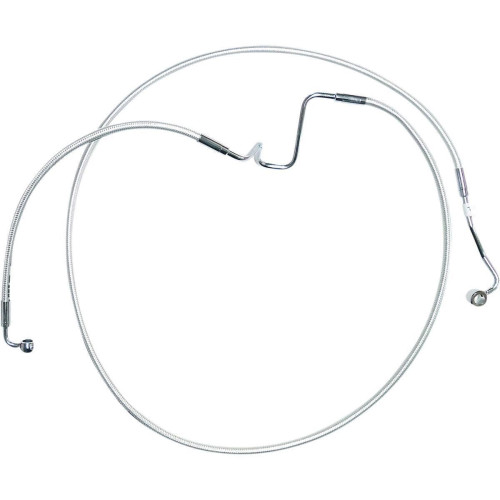 PartzBiz HD: 4410049-MAgnum Designer DOT +2" Extended ABS Touring Front Lower Single Left Disc Brake Line Kit Sterling Chromite Harley Touring 14-Up PartzBiz HD: 4410049-MAgnum Designer DOT +2" Extended ABS Touring Front Lower Single Left Disc Brake Line Kit Sterling Chromite Harley Touring 14-Up