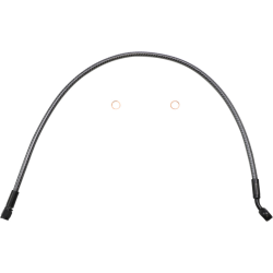 PartzBiz HD DS17416281 - Magnum KARBONFIBR 25" Upper Brake Line 35 Degree Harley Trike 09-18