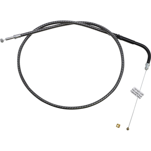 PartzBiz HD: 4410012-Magnum KARBONFIBR 30 3/4" Throttle Cable Smooth 90 Degree Harley Big Twin 84-17 PartzBiz HD: 4410012-Magnum KARBONFIBR 30 3/4" Throttle Cable Smooth 90 Degree Harley Big Twin 84-17