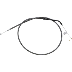 PartzBiz HD DS06501776 - Magnum KARBONFIBR 36" Throttle Cable Smooth 45 Degree Harley Big Twin 84-17