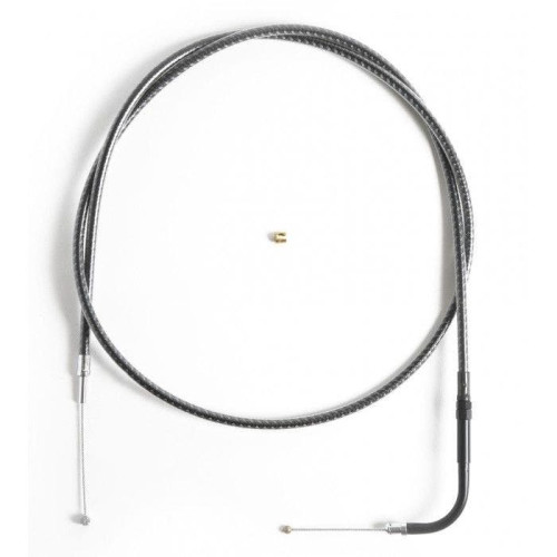 PartzBiz HD: 4409996-Magnum KARBONFIBR 37 7/16" Throttle Cable Smooth 90 Degree Harley Big Twin 84-17