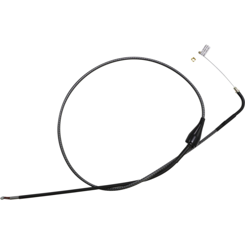 PartzBiz HD: 4409972-Magnum KARBONFIBR 40 1/2" Idle Cable 90 Deg Smooth Harley Big Twin 84-17 PartzBiz HD: 4409972-Magnum KARBONFIBR 40 1/2" Idle Cable 90 Deg Smooth Harley Big Twin 84-17