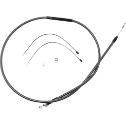 PartzBiz HD DS06522396 - Magnum KARBONFIBR 61 11/16" High-Efficiency Polished Clutch Cable Sportster 04-Up