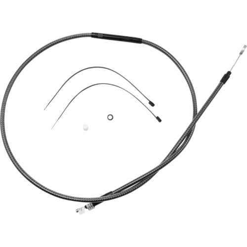 PartzBiz HD: 4409978-Magnum KARBONFIBR 61 11/16" High-Efficiency Polished Clutch Cable Sportster 04-Up PartzBiz HD: 4409978-Magnum KARBONFIBR 61 11/16" High-Efficiency Polished Clutch Cable Sportster 04-Up