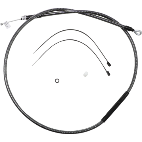 PartzBiz HD: 4409937-Magnum KARBONFIBR 57 11/16" High-Efficiency Polished Clutch Cable Sportster 04-Up PartzBiz HD: 4409937-Magnum KARBONFIBR 57 11/16" High-Efficiency Polished Clutch Cable Sportster 04-Up