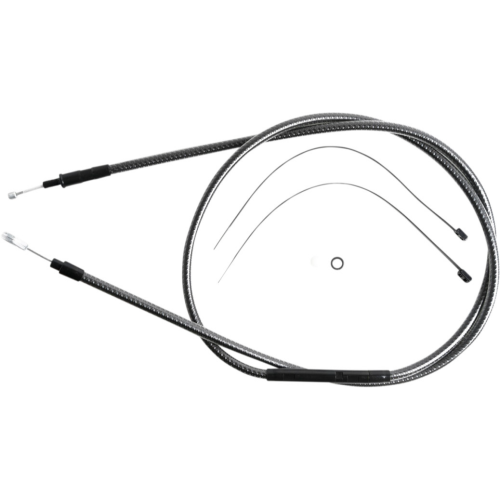 PartzBiz HD: 4409945-Magnum KARBONFIBR 68 11/16" High-Efficiency Polished Clutch Cable Harley 87-06 PartzBiz HD: 4409945-Magnum KARBONFIBR 68 11/16" High-Efficiency Polished Clutch Cable Harley 87-06