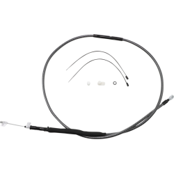 PartzBiz HD DS06522379 - Magnum KARBONFIBR 70 11/16" High-Efficiency Polished Clutch Cable Harley 06-Up