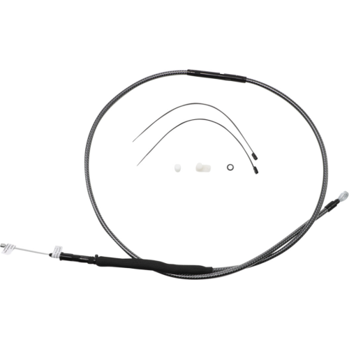 PartzBiz HD: 4409946-Magnum KARBONFIBR 70 11/16" High-Efficiency Polished Clutch Cable Harley 06-Up PartzBiz HD: 4409946-Magnum KARBONFIBR 70 11/16" High-Efficiency Polished Clutch Cable Harley 06-Up