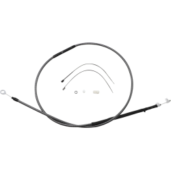 PartzBiz HD DS06522380 - Magnum KARBONFIBR 72 11/16" High-Efficiency Polished Clutch Cable Harley 06-Up