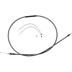 PartzBiz HD DS06522384 - Magnum KARBONFIBR 74 11/16" High-Efficiency Polished Clutch Cable Harley 87-06