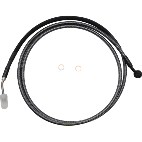 PartzBiz HD: 4409955-Magnum KARBONFIBR 74" Hydraulic Clutch Line 35 Degree Harley Touring 13-16 PartzBiz HD: 4409955-Magnum KARBONFIBR 74" Hydraulic Clutch Line 35 Degree Harley Touring 13-16
