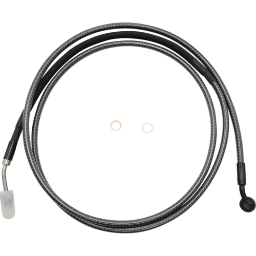 PartzBiz HD: 4409923-Magnum KARBONFIBR 74" Hydraulic Clutch Line 35 Degree Harley Touring 13-16 PartzBiz HD: 4409923-Magnum KARBONFIBR 74" Hydraulic Clutch Line 35 Degree Harley Touring 13-16