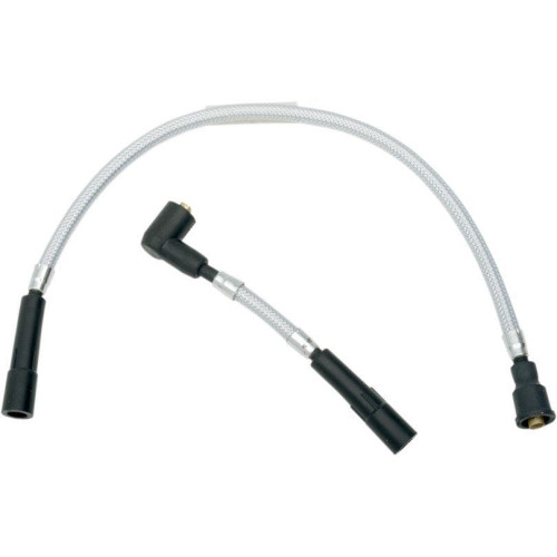 PartzBiz HD: 4409866-Magnum 3044C Sterling Chromite II Braided Spark Plug Wires 08-16 Harley FXCW FXSB 2104-0167 21040167