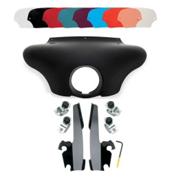 PartzBiz HD DS23300075|DS23200077|& Windshield - Memphis Shades Batwing Fairing ชิลด์ Trigger Lock Mount สีดำ FXD FXDL 1200C | MEM7081 และ MEB8967 PartzBiz HD DS23300075|DS23200077|& Windshield - Memphis Shades Batwing Fairing ชิลด์ Trigger Lock Mount สีดำ FXD FXDL 1200C | MEM7081 และ MEB8967