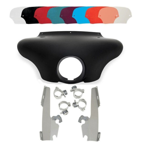 PartzBiz HD: 4409737-Memphis Shades Batwing Fairing Polished Trigger Lock Mount Shield FXD FXDL 1200C | MEM7081 & MEM8967 PartzBiz HD: 4409737-Memphis Shades Batwing Fairing Polished Trigger Lock Mount Shield FXD FXDL 1200C | MEM7081 & MEM8967