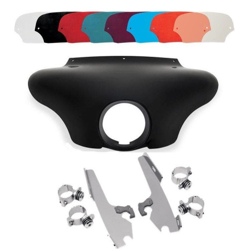 PartzBiz HD: 4409739-Memphis Shades Batwing Fairing ขัดเงา Trigger Lock Mount Shield FXST/D/B FXDWG | MEM7081 และ MEM8968 PartzBiz HD: 4409739-Memphis Shades Batwing Fairing ขัดเงา Trigger Lock Mount Shield FXST/D/B FXDWG | MEM7081 และ MEM8968