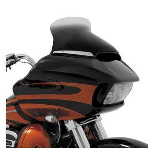 PartzBiz HD: 4409648-Memphis Shades Dark Smoke Spoiler 8.5" Windshield Harley Road Glide FLTRX 15-18 | MEP86110