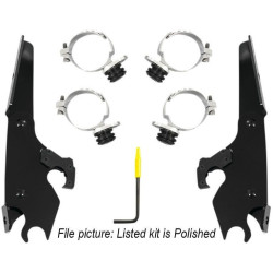 PartzBiz HD DS23200271 - Memphis Shades Batwing Fairing Trigger-Lock Mounting Kit Harley Roadster 16-20 PartzBiz HD DS23200271 - Memphis Shades Batwing Fairing Trigger-Lock Mounting Kit Harley Roadster 16-20