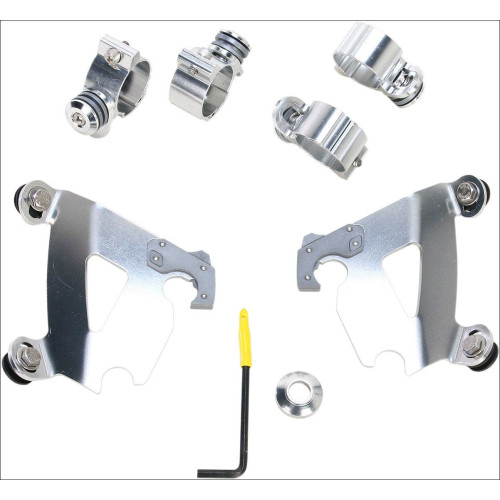 PartzBiz HD: 4409568-Memphis Shades Polished Trigger-Lock Mount Cafe Fairing Harley Sportster XL 883N | MEK1995 PartzBiz HD: 4409568-Memphis Shades Polished Trigger-Lock Mount Cafe Fairing Harley Sportster XL 883N | MEK1995