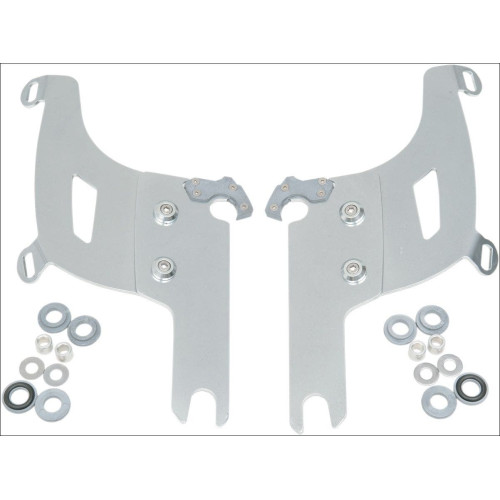 PartzBiz HD: 4409575-Memphis Shades Polished Trigger Lock Mounting Kits Bullet Fairing Harley FLHR | MEK1939 PartzBiz HD: 4409575-Memphis Shades Polished Trigger Lock Mounting Kits Bullet Fairing Harley FLHR | MEK1939
