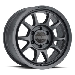 PartzBiz HD MRW-MR31378550500 - วิธีการแข่งขันล้อ 313 สีดำด้าน 17X8.5 5X5 5X127 ET +0 มม.ขอบออฟเซ็ต Jeep Wrangler JK JL JT Gladiator Grand Cherokee WJ WK WK2 Commander ล้อขอบอัพเกรด 5x127 5 Lug Offroad 4x4