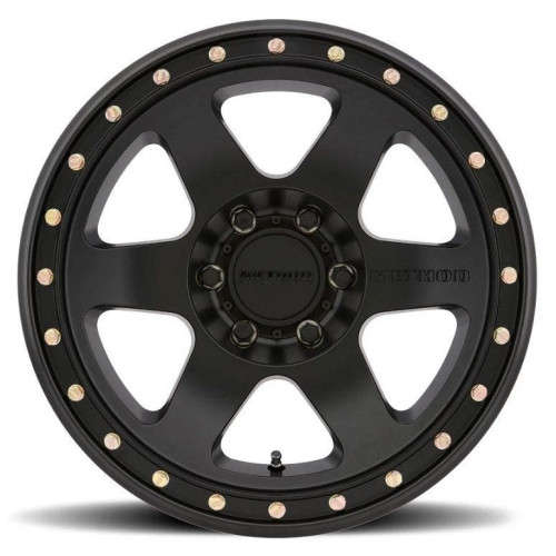PartzBiz HD: 4409527-วิธีการแข่งขันล้อ CON6 สีดำด้าน 17X8.5 5X5 5X127 ET +0 มม.ขอบ Offset Jeep Wrangler JK JL JT Gladiator Grand Cherokee WJ WK WK2 Commander ล้อขอบอัพเกรด 5x127 5 Lug Offroad 4x4