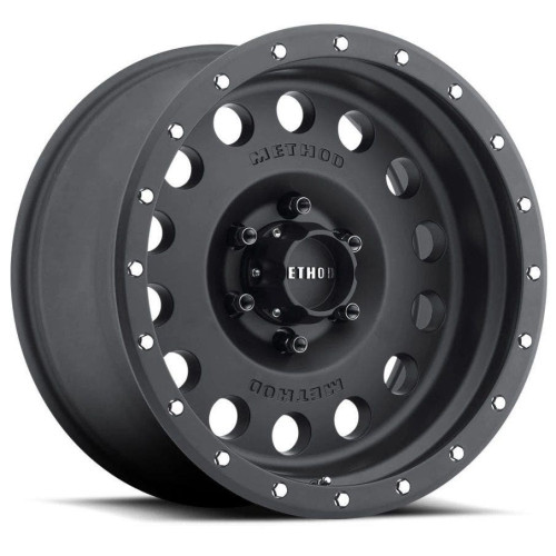 PartzBiz HD: 4409532-วิธีการแข่งขันล้อหลุมเคลือบสีดำ 17X8.5 5X5 5X127 ET +0 มม.ออฟเซ็ตขอบJeep Wrangler JK JL JT Gladiator Grand Cherokee WJ WK WK2 Commanderล้อขอบอัพเกรด 5x127 5 Lug Offroad 4x4