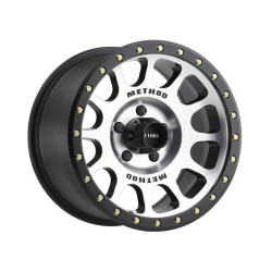 PartzBiz HD MRW-MR30578550300 - Method Race Wheels NV Machined - Black Lip 17X8.5 5X5 5X127 +0mm Offset Rim Jeep Wrangler JK JL JT Gladiator Grand Cherokee WJ WK WK2 Commander Wheels Rims Upgrade 5x127 5 Lug Offroad 4x4 PartzBiz HD MRW-MR30578550300 - Method Race Wheels NV Machined - Black Lip 17X8.5 5X5 5X127 +0mm Offset Rim Jeep Wrangler JK JL JT Gladiator Grand Cherokee WJ WK WK2 Commander Wheels Rims Upgrade 5x127 5 Lug Offroad 4x4