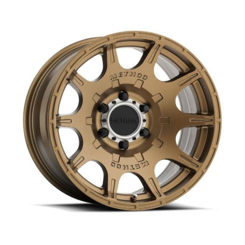 PartzBiz HD: 4409537-วิธีการแข่งขันล้อ Roost Bronze 17X8.5 5X5 5X127 +0 มม. ET Offset ขอบล้อ Jeep Wrangler JK JL JT Grand Cherokee WJ WK WK2 Commander ล้อ Rims อัพเกรด 5x127 5 Lug Offroad 4x4