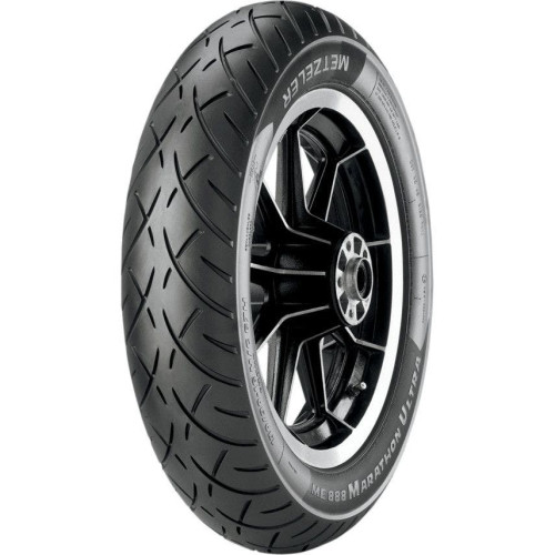 PartzBiz HD: 4409473-Metzeler ME888 Front Blackwall 130/60-21 63H High Mileage Motorcycle Tire Harley 03050639 0305-0639 3272400
