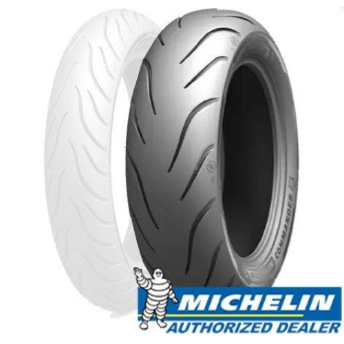 PartzBiz HD: 4409377-Michelin Commander III Touring Mu85/90B16 77H Rear Motorcycle Blackwall Tire | 14070 PartzBiz HD: 4409377-Michelin Commander III Touring Mu85/90B16 77H Rear Motorcycle Blackwall Tire | 14070
