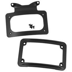 PartzBiz HD MU13123 - Mid USA 13123 กรอบป้ายทะเบียนโค้งสีดำ OE 67900059 Harley FLH/T 06-09 PartzBiz HD MU13123 - Mid USA 13123 กรอบป้ายทะเบียนโค้งสีดำ OE 67900059 Harley FLH/T 06-09