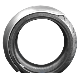 PartzBiz HD MU22058 - Mid USA 22058 6.75 Inch Wide Rolled Edge Steel Rear Fender 13 Gauge Harley