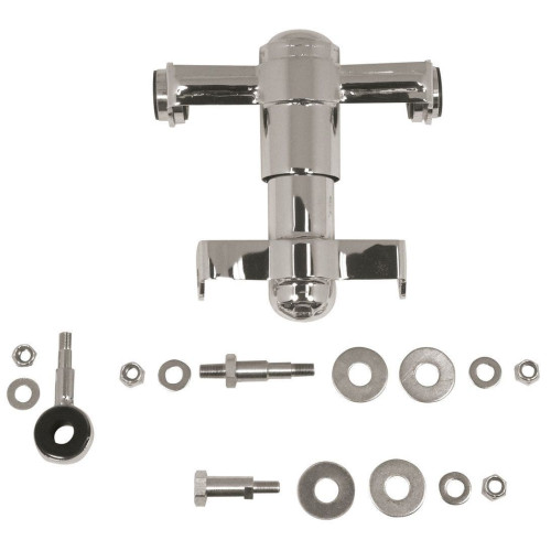 PartzBiz HD: 4409208-Mid USA 35342 Chrome Front Springer Shock Absorber Harley Chopper Bobber