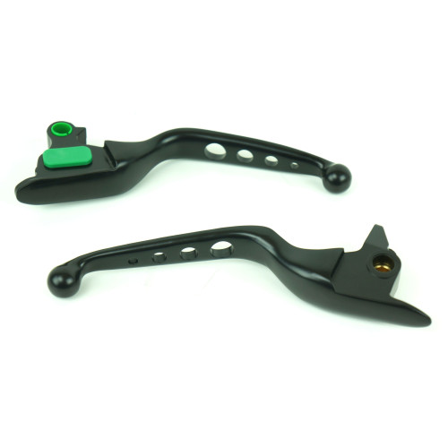 PartzBiz HD: 4409077-Mid USA Black Slotted Shift Levers 2015-2017 Softail w/ Cable Clutch Repl. 36700104 PartzBiz HD: 4409077-Mid USA Black Slotted Shift Levers 2015-2017 Softail w/ Cable Clutch Repl. 36700104