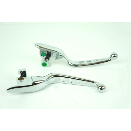 PartzBiz HD: 4409083-Mid USA Chrome 4-Hole Shift Levers 2015-2017 Softail w/ Cable Clutch Repl. 36700104 PartzBiz HD: 4409083-Mid USA Chrome 4-Hole Shift Levers 2015-2017 Softail w/ Cable Clutch Repl. 36700104