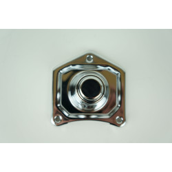 PartzBiz HD MU17762 - Mid USA Chrome Solenoid Cover Push Button Starter Harley Big Twin '91-'17 70-330 PartzBiz HD MU17762 - Mid USA Chrome Solenoid Cover Push Button Starter Harley Big Twin '91-'17 70-330