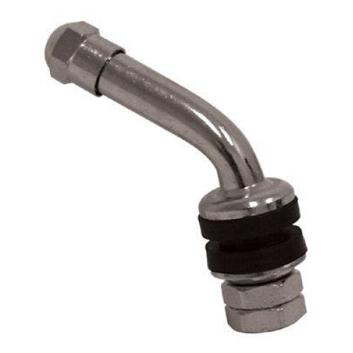 PartzBiz HD: 4409095-Mid USA Chrome Tubeless Wheel Valve Stem 45 Degree 4 Pack .480" Curved PartzBiz HD: 4409095-Mid USA Chrome Tubeless Wheel Valve Stem 45 Degree 4 Pack .480" Curved