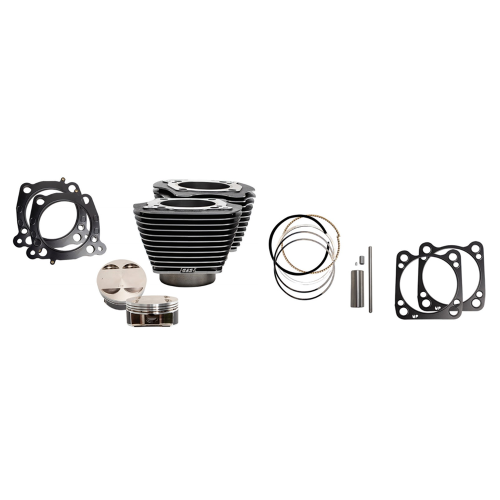 PartzBiz HD: 4409060-Mid USA S&S 60395 Big Bore Kit Harley Milwuakee Eight 107 - 124 ci 4 3/8 stroke touring softail electra road tour glide king fat boy heritage slim classic bob PartzBiz HD: 4409060-Mid USA S&S 60395 Big Bore Kit Harley Milwuakee Eight 107 - 124 ci 4 3/8 stroke touring softail electra road tour glide king fat boy heritage slim classic bob