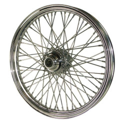 PartzBiz HD MU51665 - Mid USA V-Factor 51665 Chrome 60 Spoke Wheel w/ Billet Hub 21" x 3.25" 07+ FXST Softail PartzBiz HD MU51665 - Mid USA V-Factor 51665 Chrome 60 Spoke Wheel w/ Billet Hub 21" x 3.25" 07+ FXST Softail