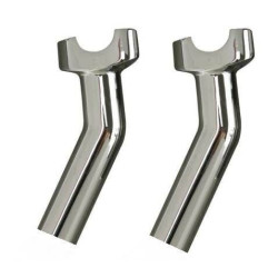 PartzBiz HD MW34-169 - MidWest 34-169 Chrome Aluminum 5.5" Tall 1" Handlebar Risers Harley Universal best new custom chopper bagger dresser motorcycle upgrade replacement PartzBiz HD MW34-169 - MidWest 34-169 Chrome Aluminum 5.5" Tall 1" Handlebar Risers Harley Universal best new custom chopper bagger dresser motorcycle upgrade replacement