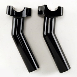 PartzBiz HD MW34-174 - MidWest 34-174 Black Aluminum 5.5" Tall 1" Handlebar Risers Harley Universal best new custom chopper bagger dresser motorcycle upgrade replacement PartzBiz HD MW34-174 - MidWest 34-174 Black Aluminum 5.5" Tall 1" Handlebar Risers Harley Universal best new custom chopper bagger dresser motorcycle upgrade replacement