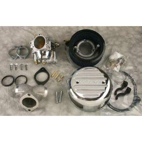 PartzBiz HD: 4409008-MidWest 42-130 Ultima Complete Carb Kit w/ VOES & Map Port Harley Twin Cam 99-17 PartzBiz HD: 4409008-MidWest 42-130 Ultima Complete Carb Kit w/ VOES & Map Port Harley Twin Cam 99-17