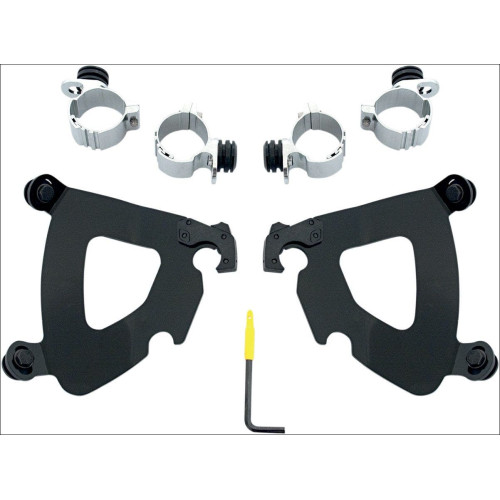 PartzBiz HD: 4408885-Memphis Shades Black Trigger-Lock Mount Gauntlet Fairing Harley XL 48 1200X | เม.ย.1984 PartzBiz HD: 4408885-Memphis Shades Black Trigger-Lock Mount Gauntlet Fairing Harley XL 48 1200X | เม.ย.1984