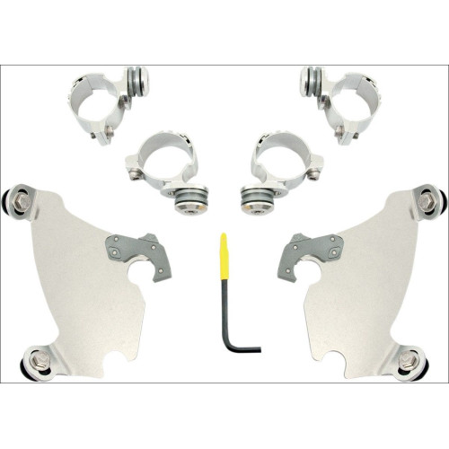 PartzBiz HD: 4408846-Memphis Shades Polished Trigger-Lock Mount Gauntlet Fairing Harley XL 883C 1200C | MEK1981 PartzBiz HD: 4408846-Memphis Shades Polished Trigger-Lock Mount Gauntlet Fairing Harley XL 883C 1200C | MEK1981