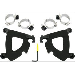 PartzBiz HD DS23200119 - Memphis Shades Black Trigger-Lock Mount Gauntlet Fairing Harley Dyna 06-15 | เม.ย.1993 PartzBiz HD DS23200119 - Memphis Shades Black Trigger-Lock Mount Gauntlet Fairing Harley Dyna 06-15 | เม.ย.1993
